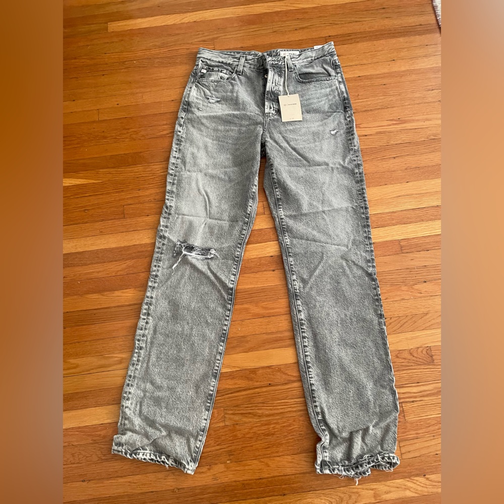 AG-ED Denim Ezzra “True Boyfriend” in Gray Wash - size 26 NEW with tags